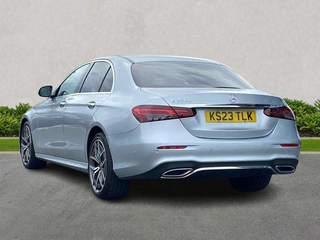 Mercedes-Benz E Class E220d 200 Amg Line Premium 9G-tronic KS23TLK Silver #2
