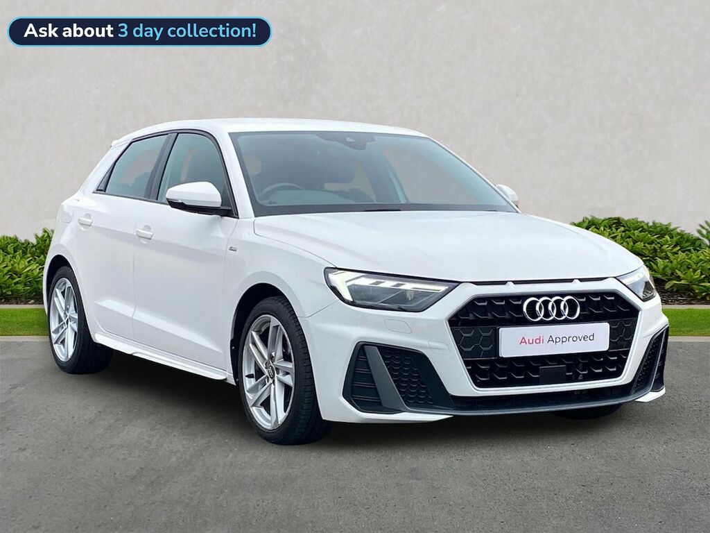 Audi A1 1.0 Tfsi 25 S Line Sportback Eur White