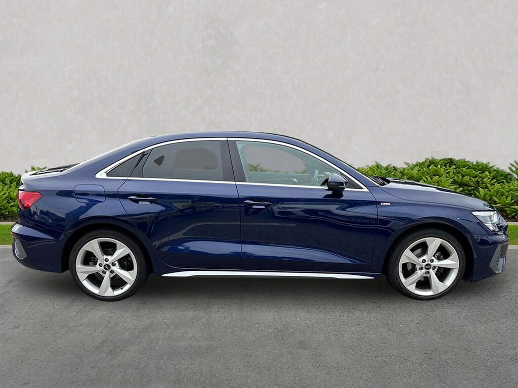 Audi A3 1.0 Tfsi 30 S Line Saloon Euro 6 Blue #3