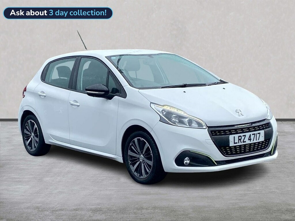 Peugeot 208 1.2 Puretech Active Design Lime Hatchback Petr LRZ4717 White