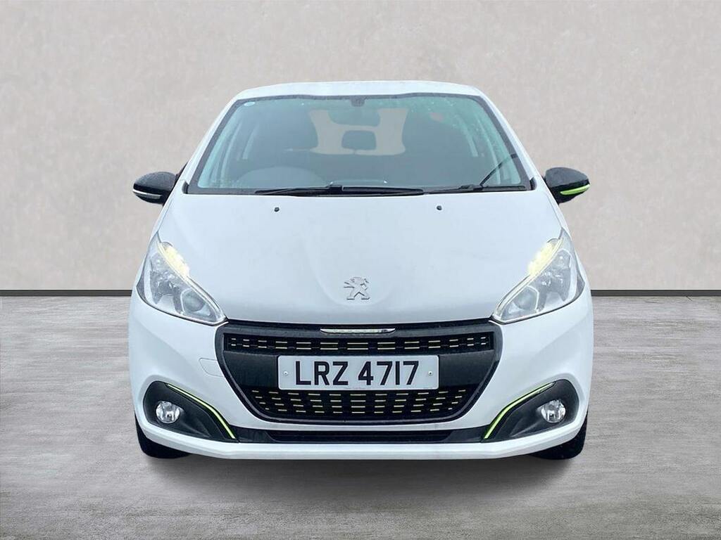 Peugeot 208 1.2 Puretech Active Design Lime Hatchback Petr LRZ4717 White #5