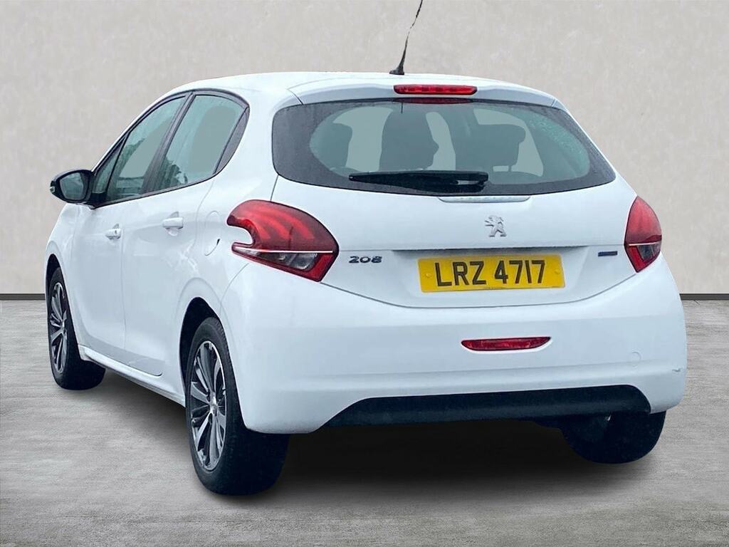 Peugeot 208 1.2 Puretech Active Design Lime Hatchback Petr LRZ4717 White #2