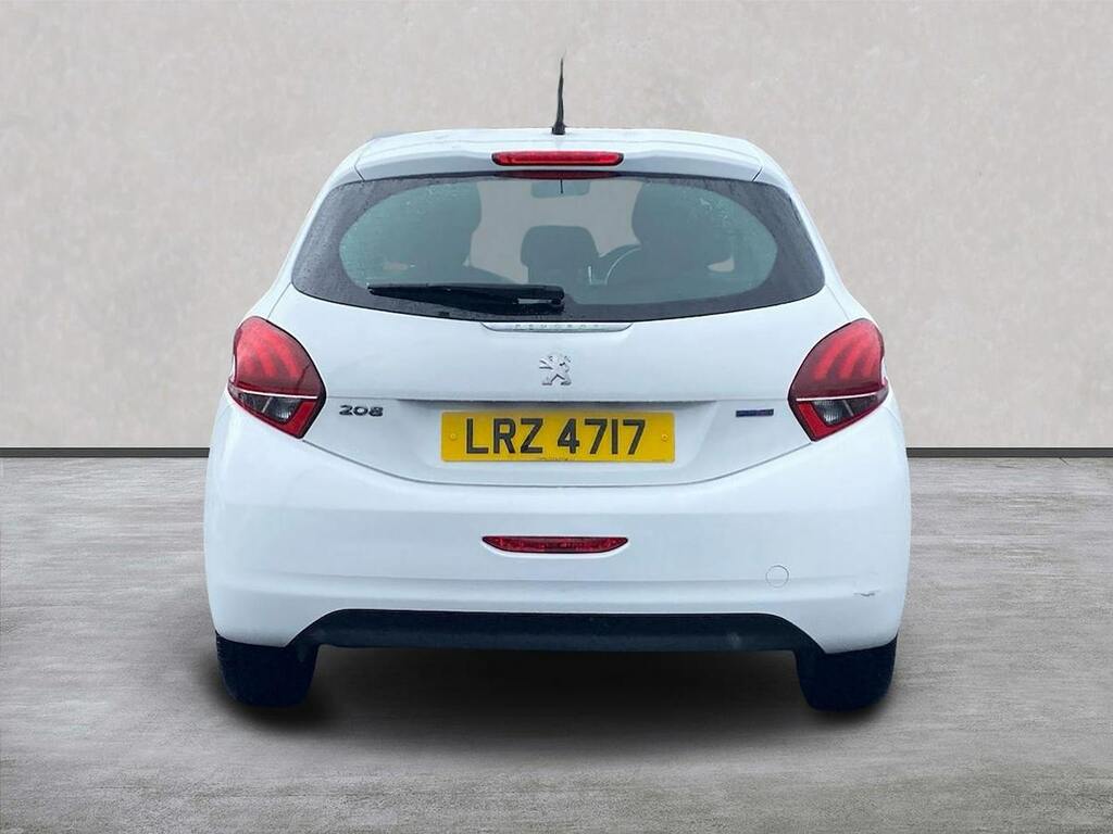 Peugeot 208 1.2 Puretech Active Design Lime Hatchback Petr LRZ4717 White #4