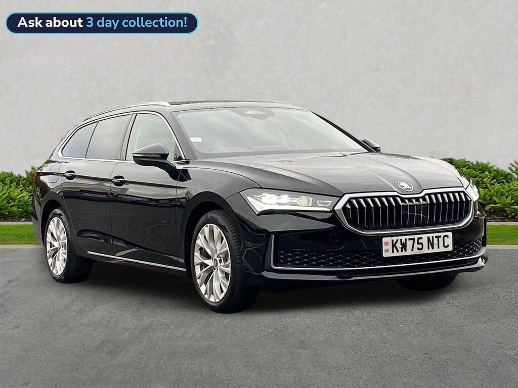 Skoda Superb 1.5 Tsi Iv 25.7Kwh Se L Estate Plug-in Black
