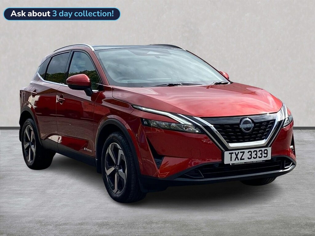 Nissan Qashqai 1.5 H E-power N-connecta Suv Hybrid Aut Red