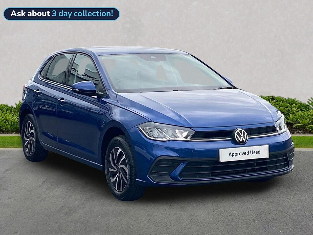 Volkswagen Polo 1.0 Evo Life Hatchback Euro 6 S Blue