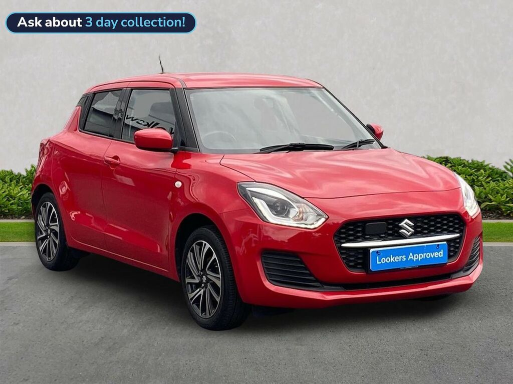 Suzuki Swift 1.2 Dualjet Mhev Sz-l Hatchback Hybrid Red