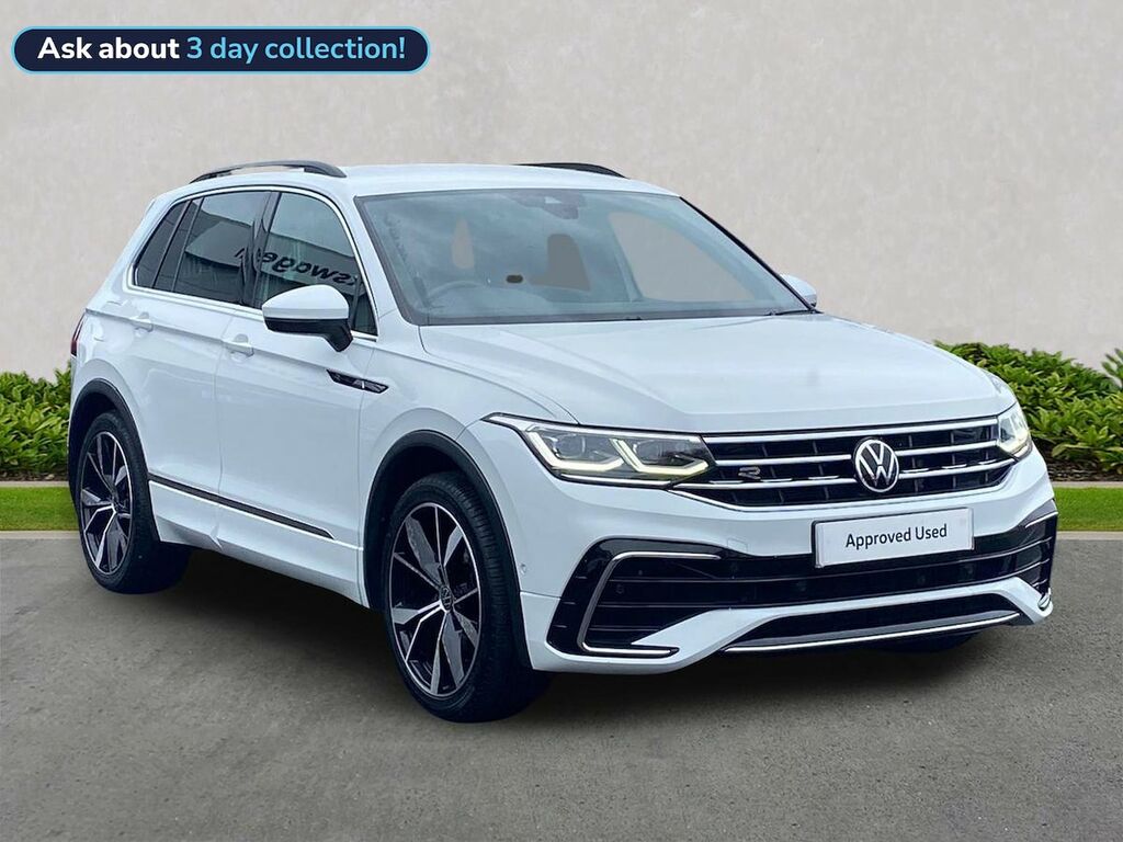 Volkswagen Tiguan 1.5 Tsi R-line Suv Dsg Euro 6 Ss 15 White