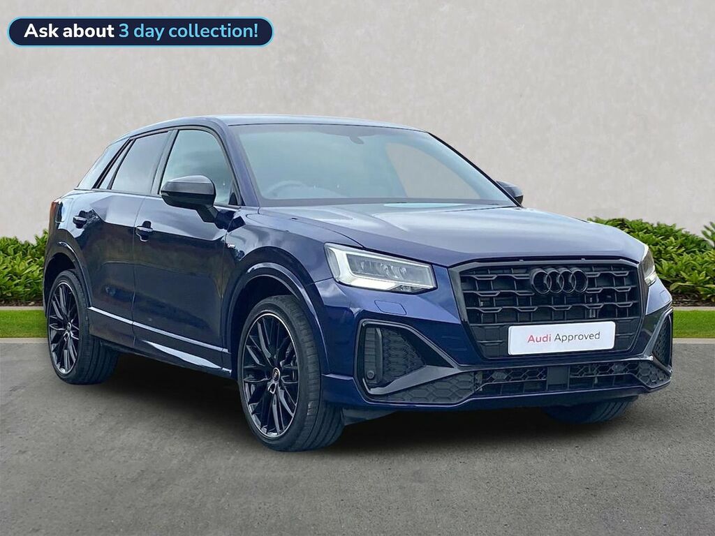 Audi Q2 1.5 Tfsi Cod 35 Black Edition Suv S Tro NC24ZSX Blue