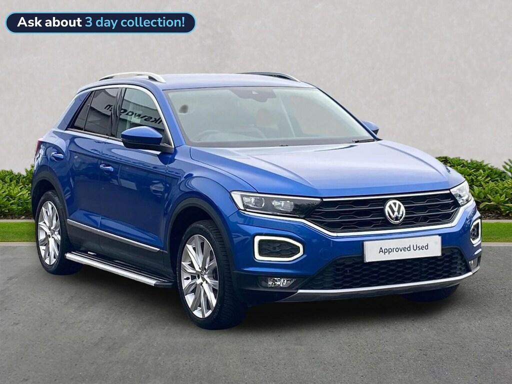 Volkswagen T-Roc 1.5 Tsi Evo Sel Suv Euro 6 Ss Blue