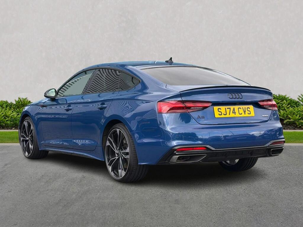 Audi A5 2.0 Tfsi 45 Black Edition Sportback S T Blue #2