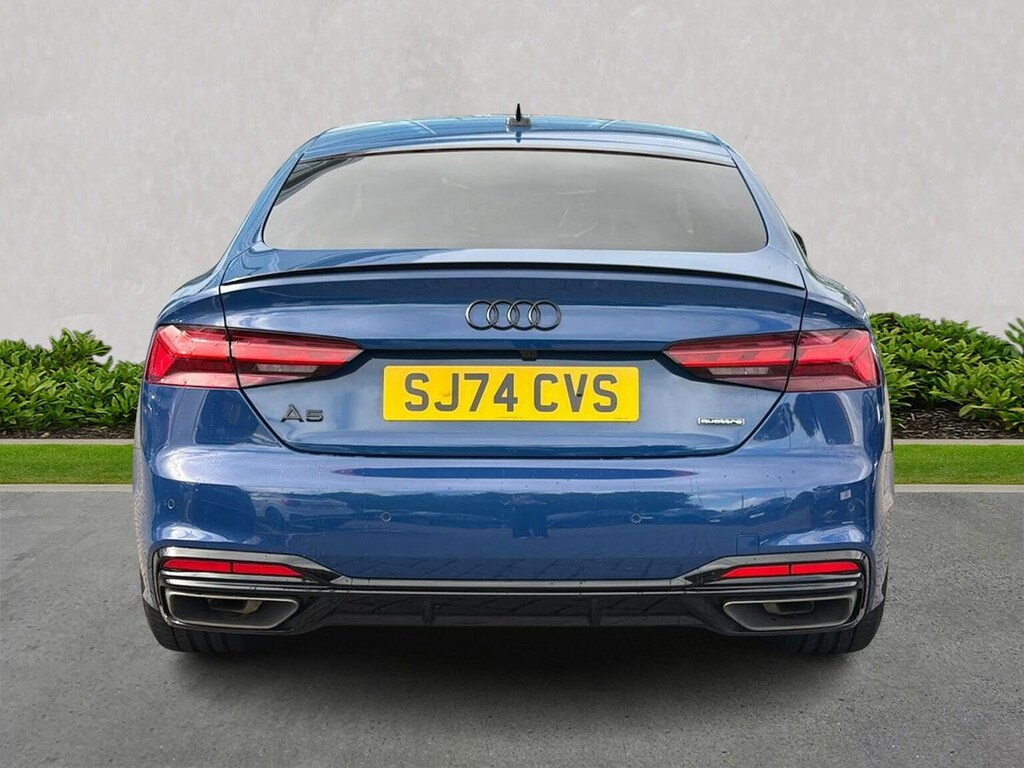 Audi A5 2.0 Tfsi 45 Black Edition Sportback S T Blue #4