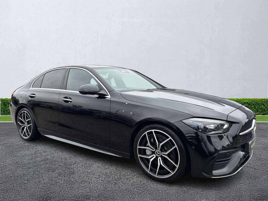 Mercedes-Benz C Class C300d Amg Line Premium Plus 9G-tronic Black