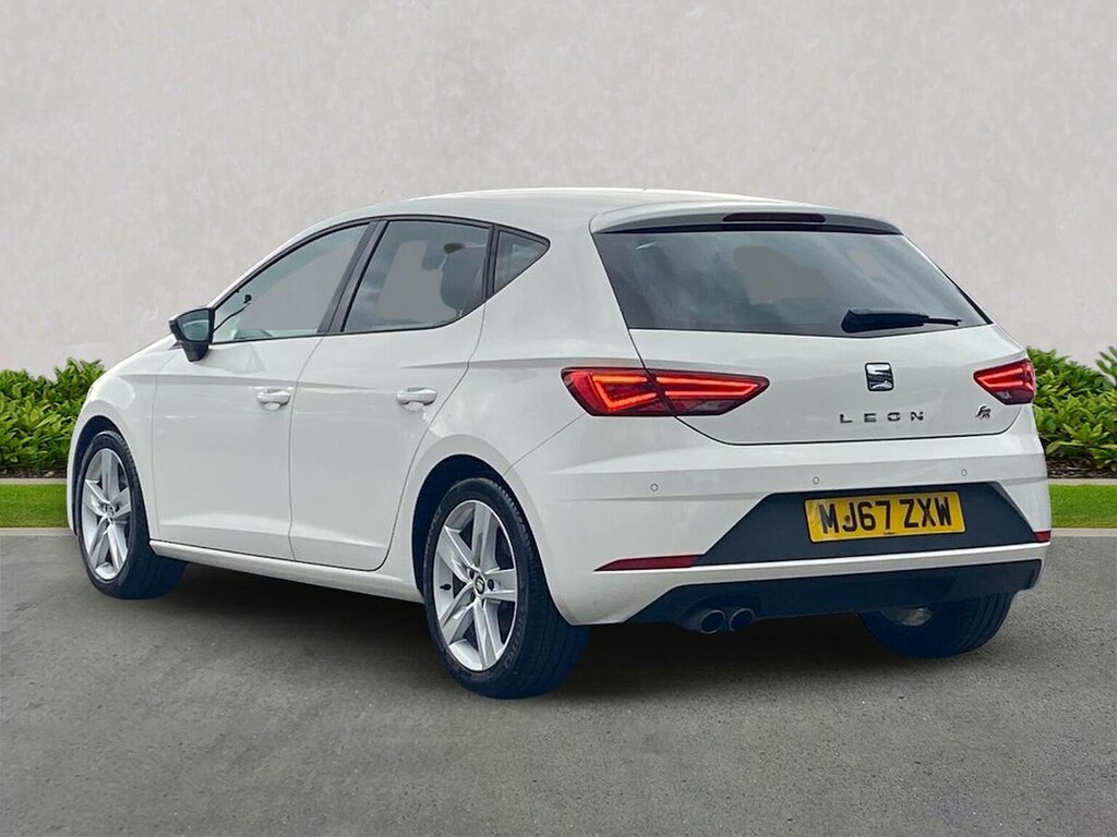Seat Leon 1.4 Ecotsi Fr Technology Hatchback Manu MJ67ZXW White #2