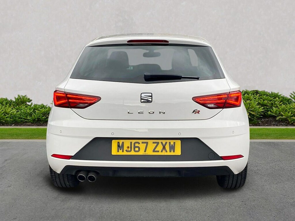 Seat Leon 1.4 Ecotsi Fr Technology Hatchback Manu MJ67ZXW White #4