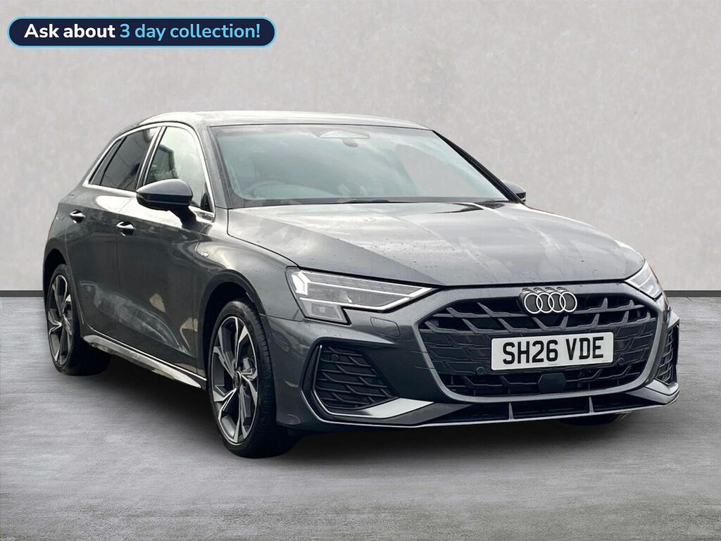 Audi A3 1.5 Tfsie S Line Sportback Plug-in Hybr Grey