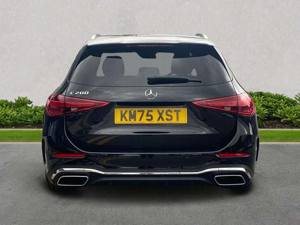 Mercedes-Benz C Class C200 Amg Line 9G-tronic Black #4