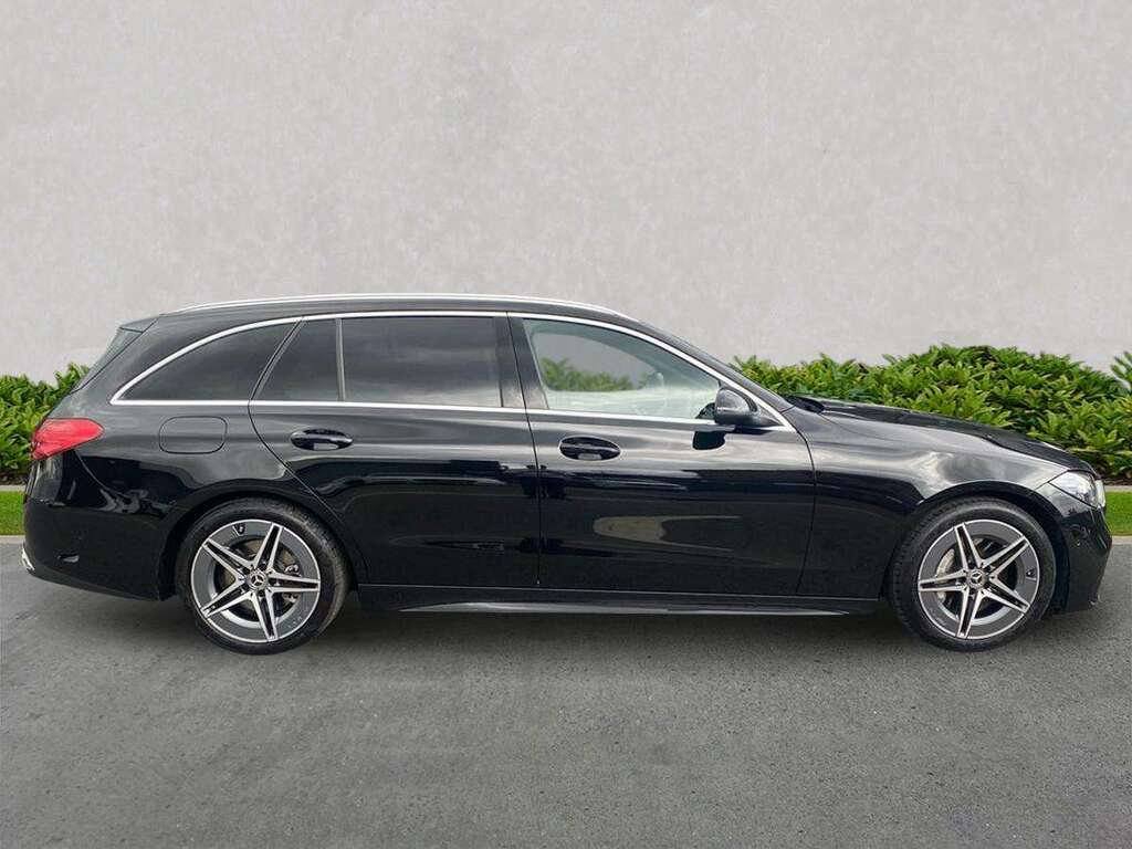 Mercedes-Benz C Class C200 Amg Line 9G-tronic Black #3