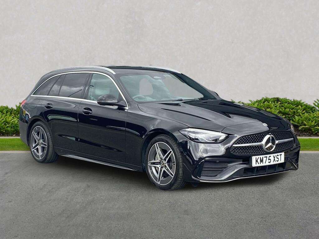 Mercedes-Benz C Class C200 Amg Line 9G-tronic Black