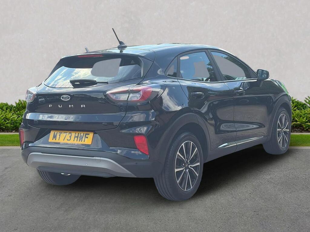 Ford Puma 1.0T Ecoboost Mhev Titanium Suv Hybrid Black #2