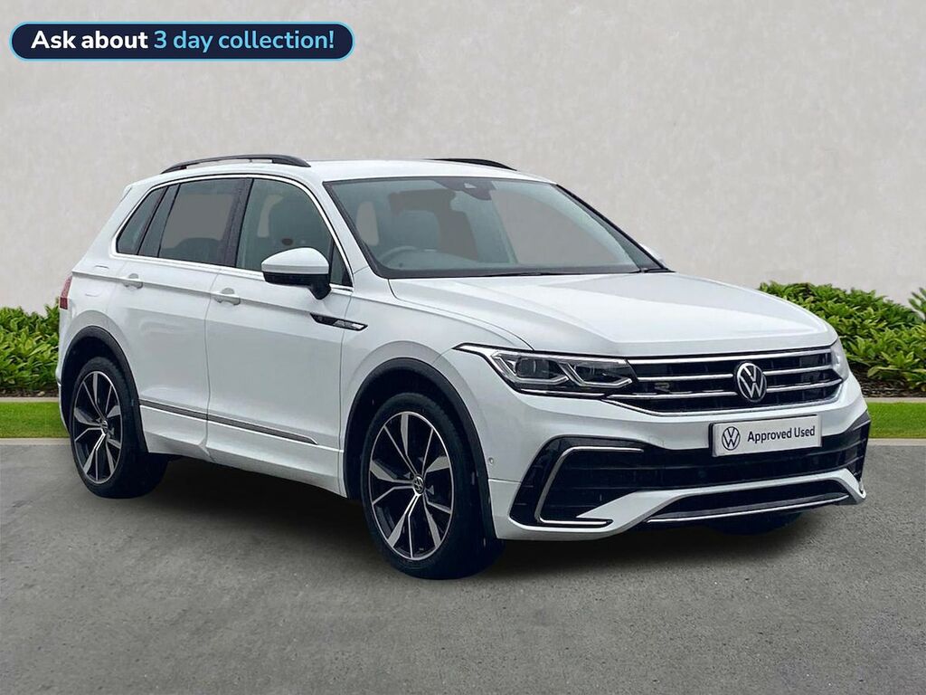Volkswagen Tiguan 2.0 Tdi R-line Edition Suv Dsg Euro 6 White