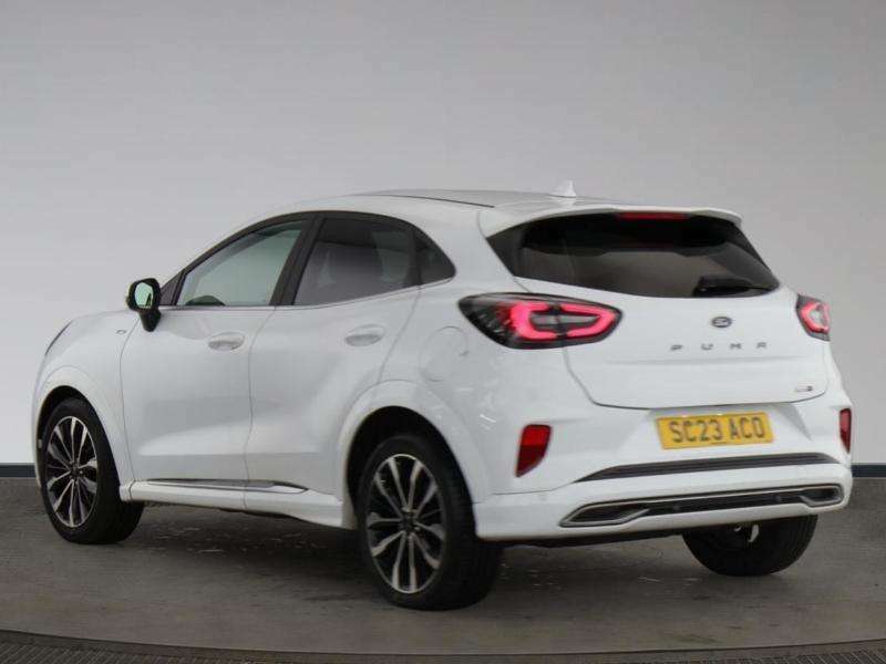 Ford Puma 1.0 Ecoboost Hybr Mhev 155 St-line Vignale Dct SC23ACO White #2