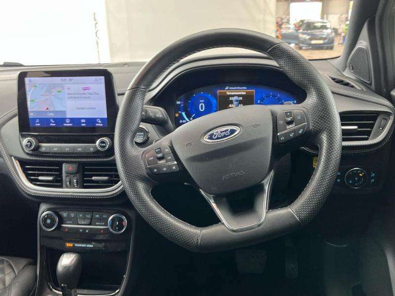 Ford Puma 1.0 Ecoboost Hybr Mhev 155 St-line Vignale Dct SC23ACO White #5