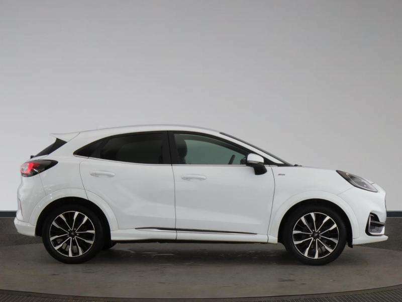 Ford Puma 1.0 Ecoboost Hybr Mhev 155 St-line Vignale Dct SC23ACO White #3