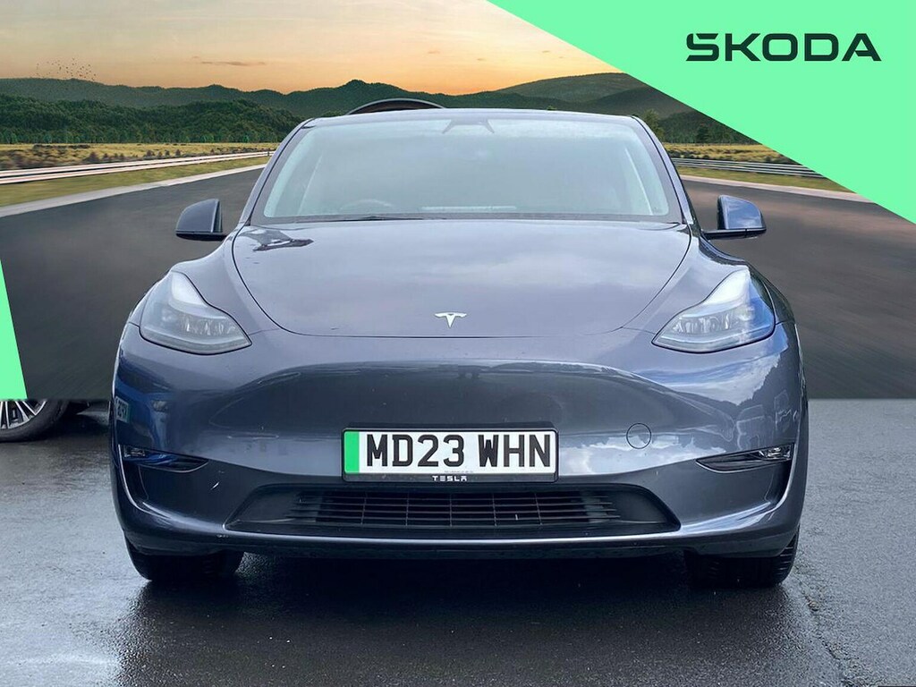 Tesla Model Y Dual Motor Long Range Suv 4Wde Silver #5