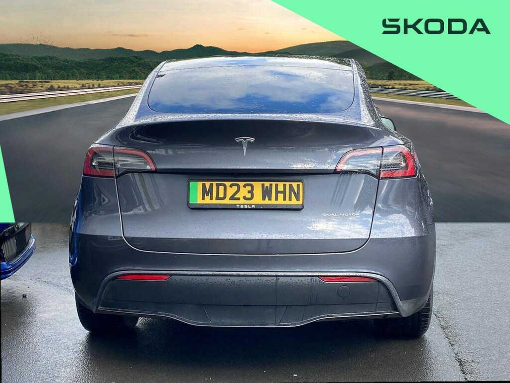 Tesla Model Y Dual Motor Long Range Suv 4Wde Silver #4