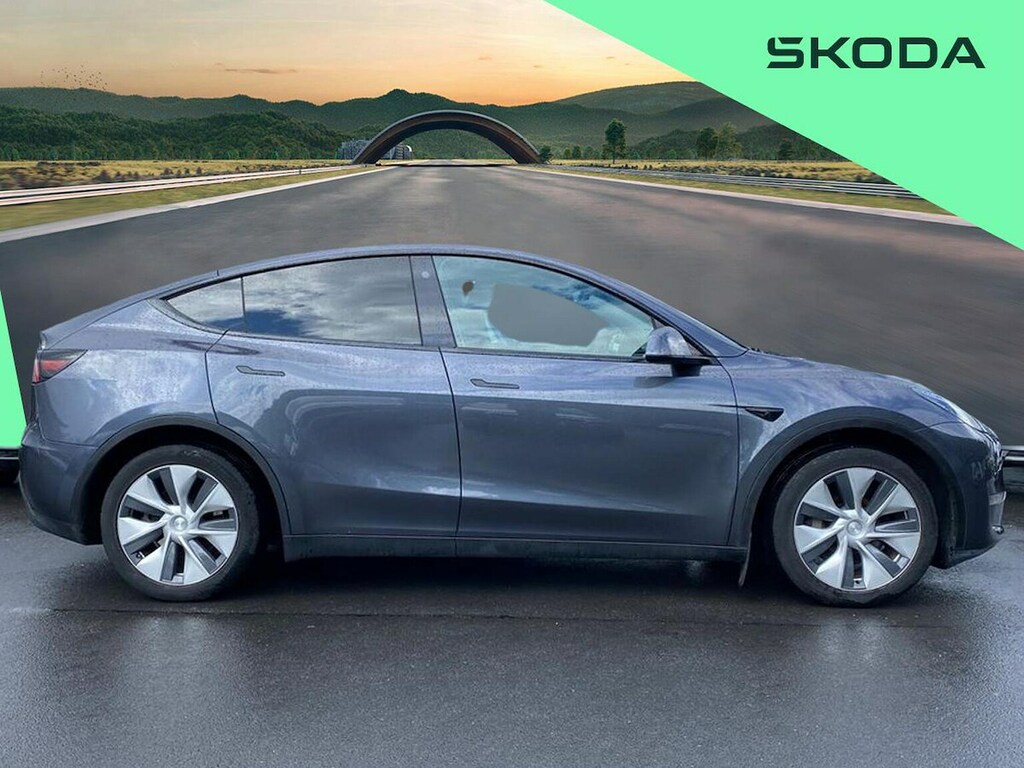 Tesla Model Y Dual Motor Long Range Suv 4Wde Silver #3