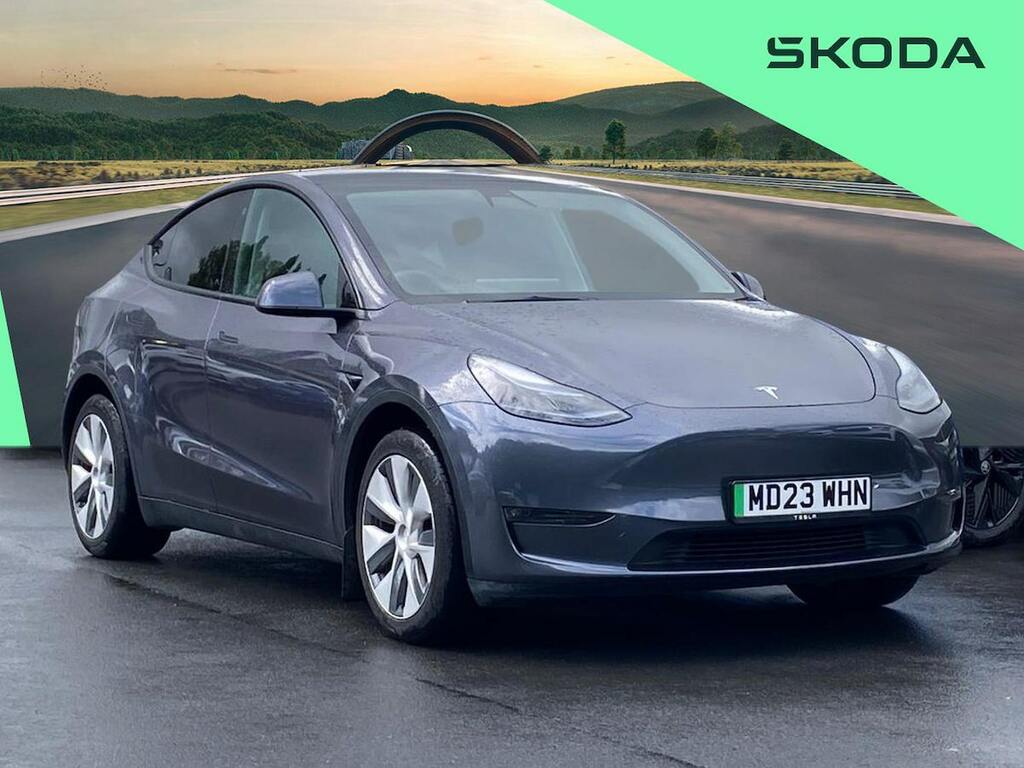 Tesla Model Y Dual Motor Long Range Suv 4Wde Silver