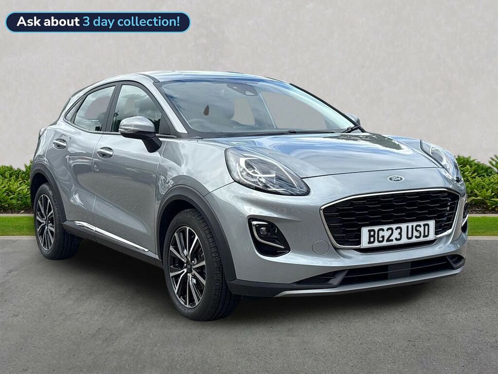 Ford Puma 1.0T Ecoboost Mhev Titanium Suv Hybrid Silver