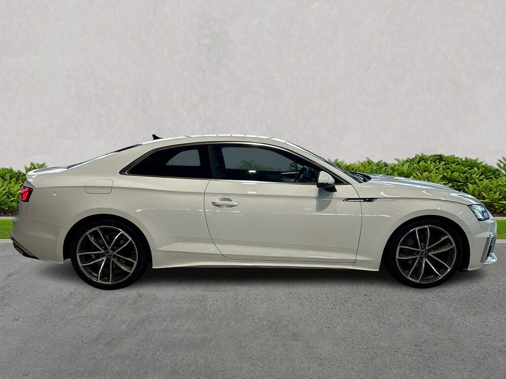 Audi A5 2.0 Tfsi 40 S Line Coupe S Tronic Euro White #3