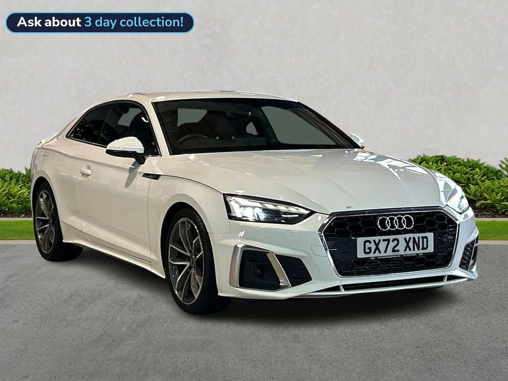 Audi A5 2.0 Tfsi 40 S Line Coupe S Tronic Euro White
