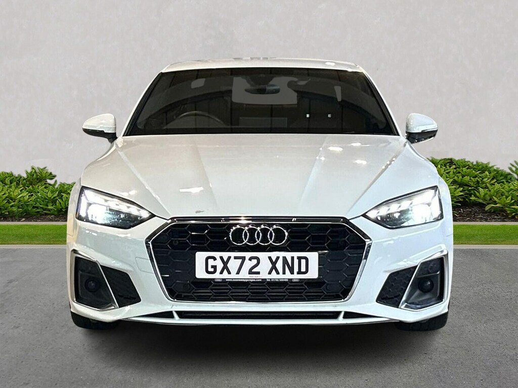 Audi A5 2.0 Tfsi 40 S Line Coupe S Tronic Euro White #5