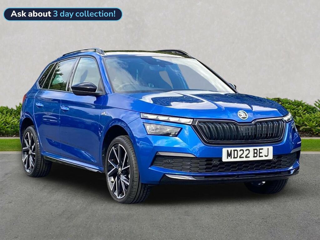 Skoda Kamiq 1.0 Tsi Monte Carlo Suv Euro 6 Blue