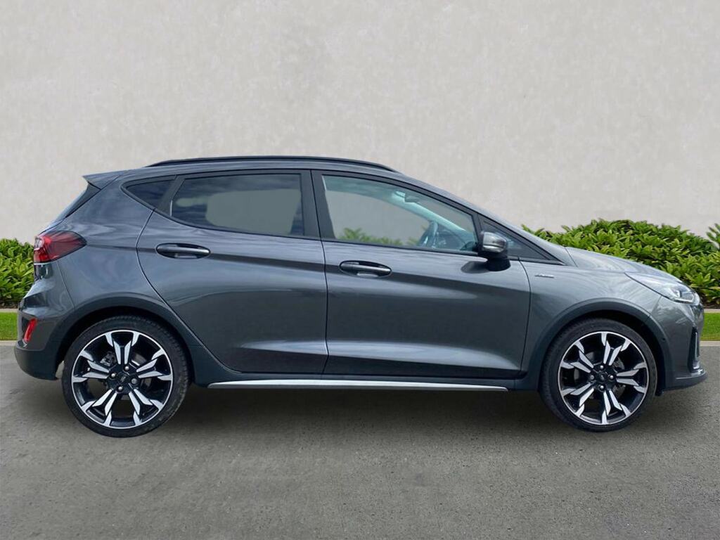 Ford Fiesta 1.0T Ecoboost Mhev Active Vignale Hatchback Pe Grey #3