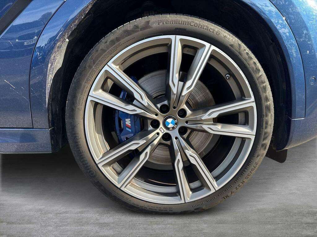 BMW X6 Xdrive M50d Blue #6