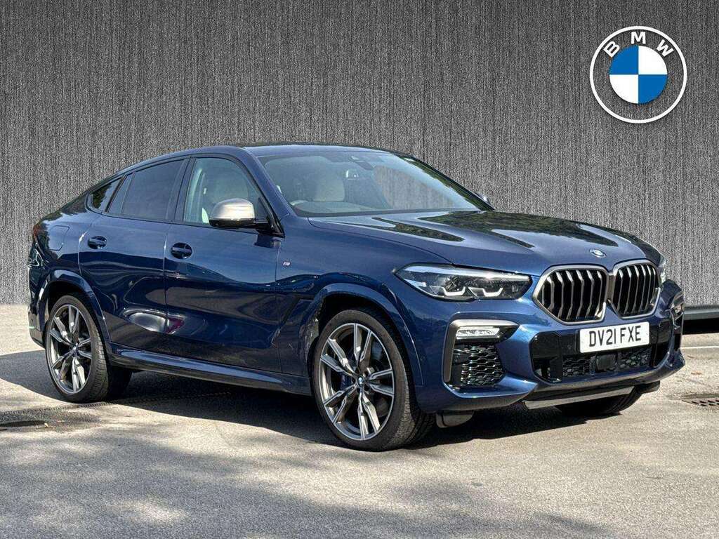 BMW X6 Xdrive M50d Blue