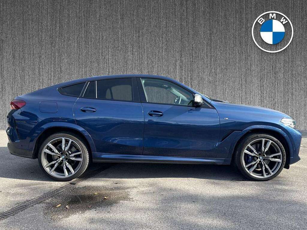 BMW X6 Xdrive M50d Blue #3
