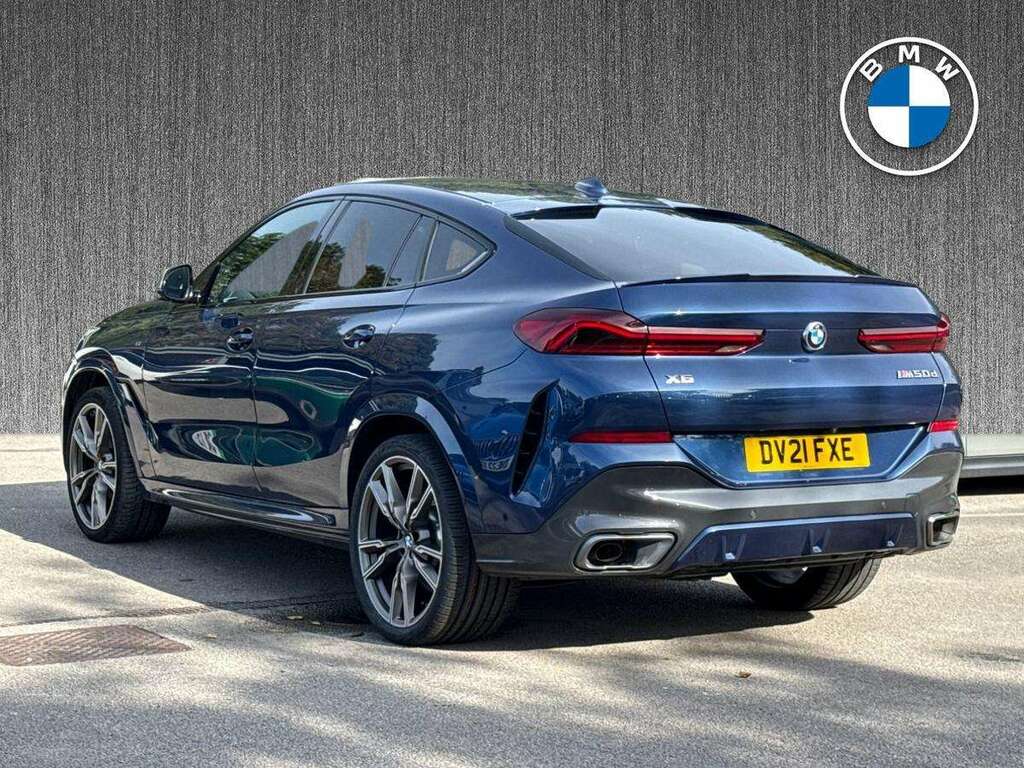 BMW X6 Xdrive M50d Blue #2