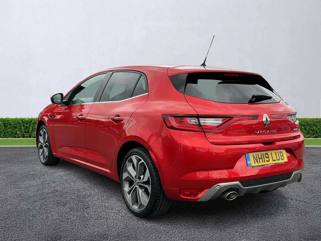 Renault Megane 1.3 Tce Gt Line Red #2