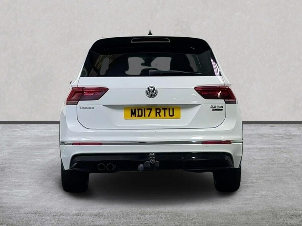 Volkswagen Tiguan 2.0 Tdi R-line Suv Dsg 4Motion Euro 6 White #4