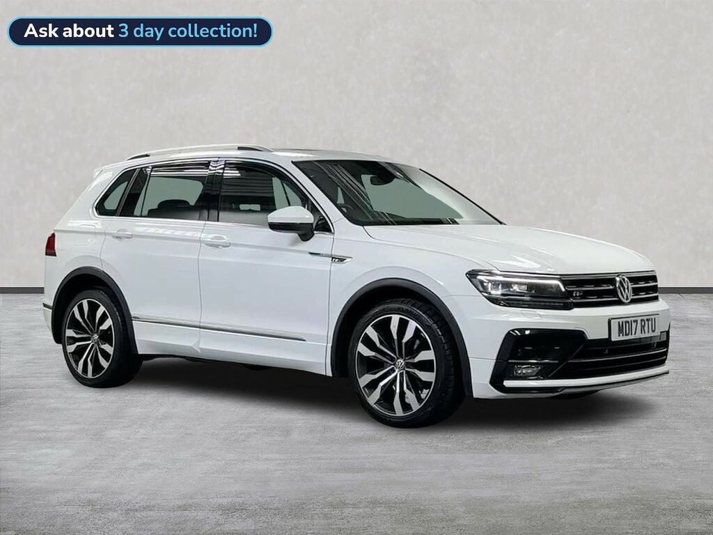 Volkswagen Tiguan 2.0 Tdi R-line Suv Dsg 4Motion Euro 6 White