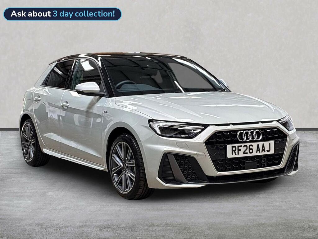 Audi A1 1.5 Tfsi 35 S Line Sportback S Tronic E Silver