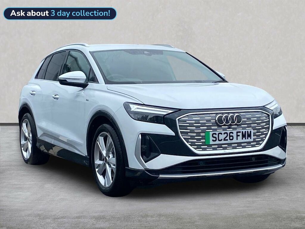 Audi Q4 E Tron 210Kw 45 82Kwh S Line Leather White