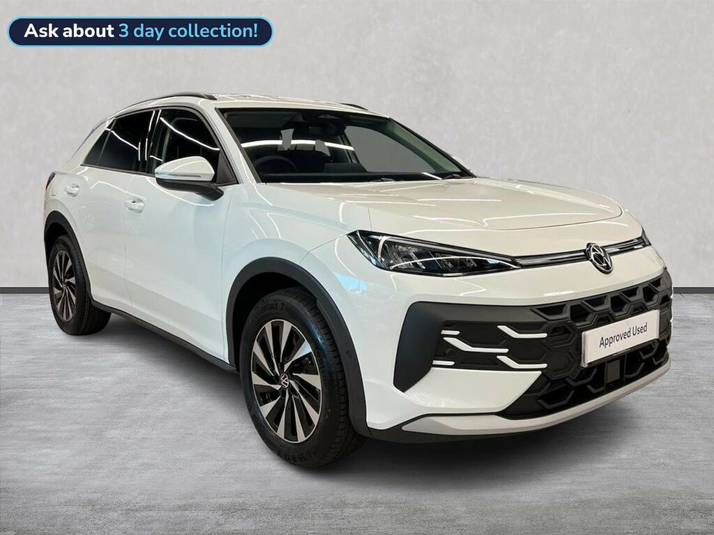 Volkswagen T-Roc 1.5 Etsi Mhev Life Suv Hybrid Dsg Euro White