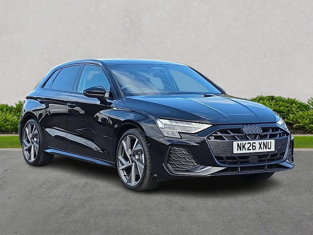 Audi A3 1.5 Tfsi Black Edition Sportback S Tron Black