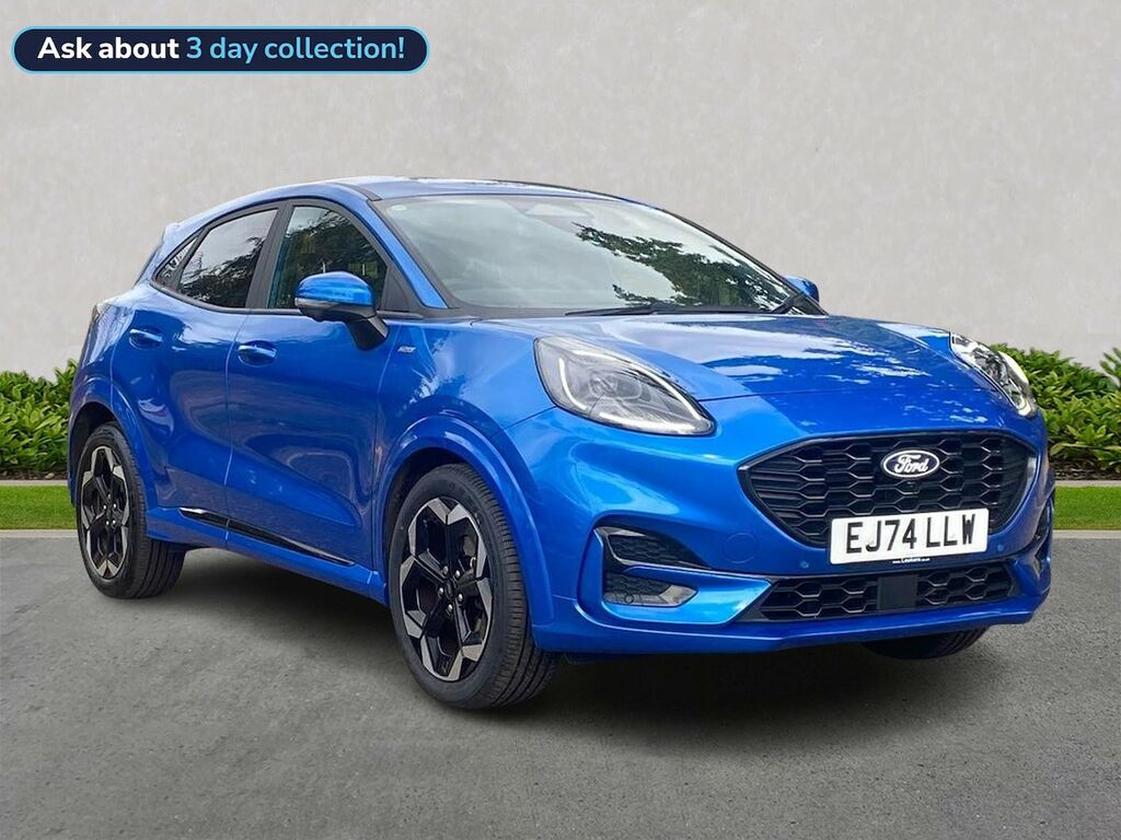 Ford Puma 1.0T Ecoboost Mhev St-line X Suv Hybrid Blue